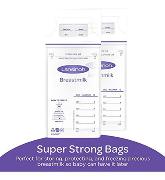 Bolsas De Almacenamiento De Leche Materna Lansinoh 50 Count 1