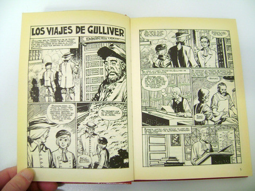 Los Viajes De Gulliver Swift Toray Comic Tapa Dura Boedo 1