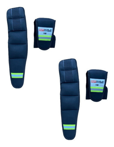 Kit Tobillera Con Peso Neoprene 2 Kg C/u X2 0