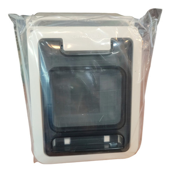 Caja Para Térmicas 4 Bocas Ip65 Blanco Bipolar Genrod 1