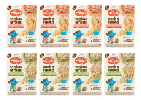 8 Mucilon Cereal Infantil Seleção Da Natureza 6 Meses 100g 0