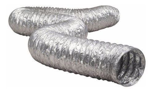 Conducto Flexible Aluminio S/aislante Cardiff 6p 7.6 M 152mm 0