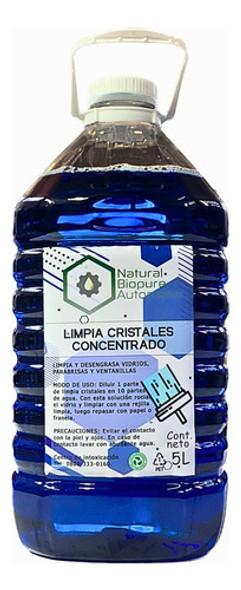 Limpia Parabrisas Concentrado Vidrio Cristal 0