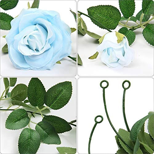 U'artlines - Guirnalda De Vid De Rosas Artificiales, 3 Unida 1