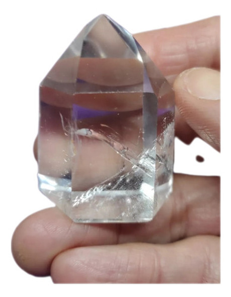 Punta De Cuarzo Cristal Maestro, 6 Caras 4.9cms X 3.6 Cms 0 Punta De Cuarzo Cristal Maestro, 6 Caras 4.9cms X 3.6 Cms 0