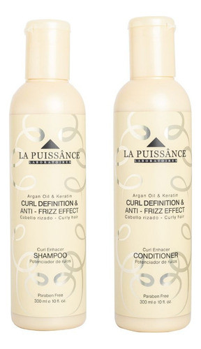 Kit La Puissance Shampoo + Acondicionador Rulos Definición 0