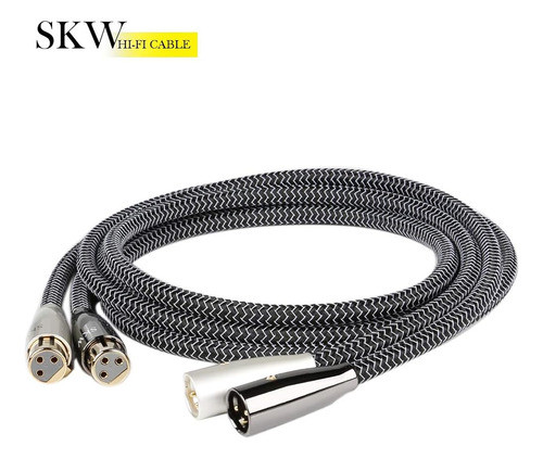 Skw High End Wg Series A Par Xlr Equilibrado Macho A Xlr Hem 1