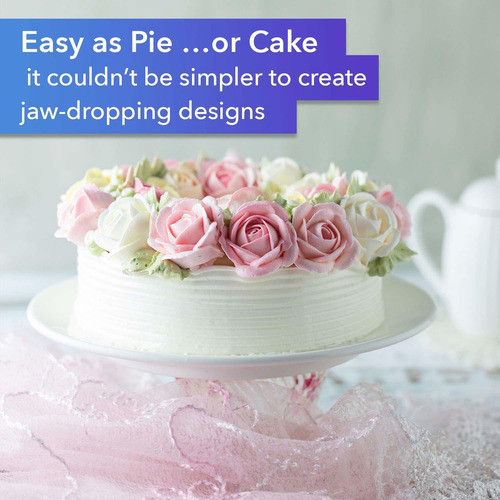 Hojas De Glaseado Comestibles Ultra Flexibles, Color Blanco. 1