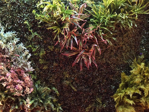 Jardin Vertical Artificial Muro Ramo Flores Follaje Rama 1