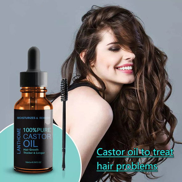 2 Unidades De Óleo De Rícino Natural Para Crescimento Capila 1