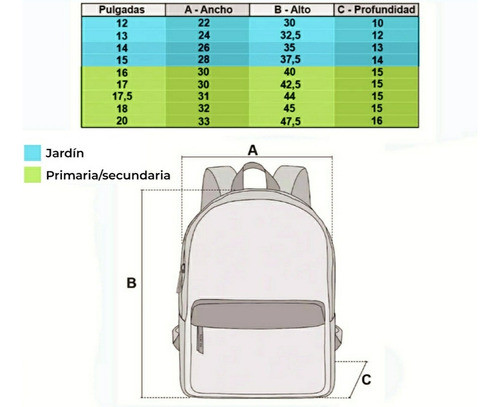 Mochila 12 Espalda Con Portabotella Unicornio Klub Mode 1