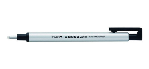 Tombow Holder Eraser, Mono Zero Round Shapre Silver... 0