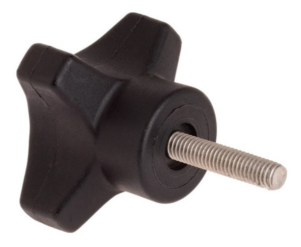 Perilla De Ajuste Plástica Ø50 Tornillo M6 X25 Inoxidable Pa 0