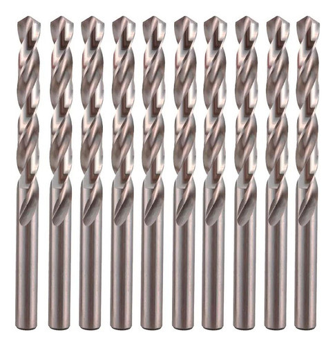 Kit C/ 10 Brocas Aço Rápido Makita 3,9mm-5/32 0