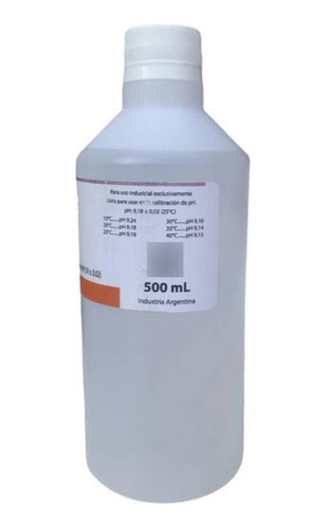 Solucion Buffer De Calibración Ph 9.18 ± 0,02 X 500ml 1