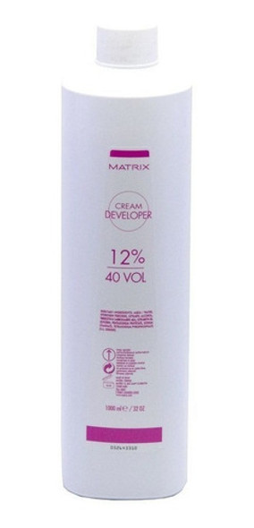 Oxidante En Crema Matrix 40 Vol. 1000 Ml. 0