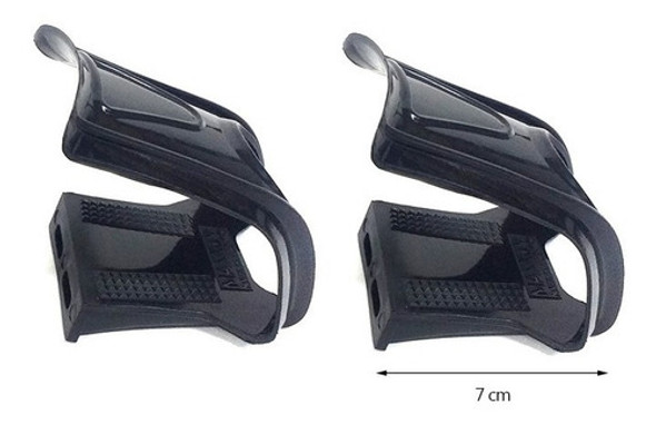 Punteras Plásticas Sin Correa X2 Para Pedales Bicicletas 1