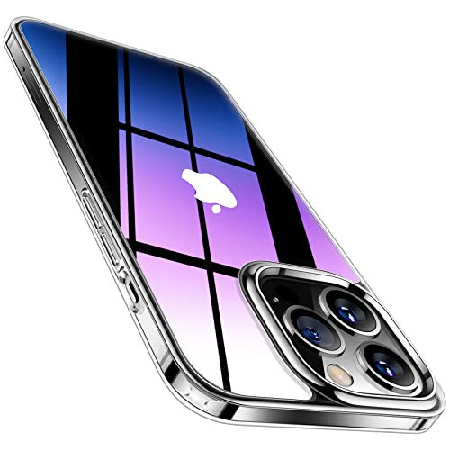 Funda Transparente Para iPhone 14 Pro Case Aprueba Golpes De 0