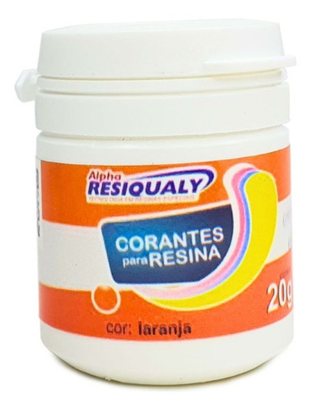 Corantes Para Resina - Cor Laranja De 20g 0