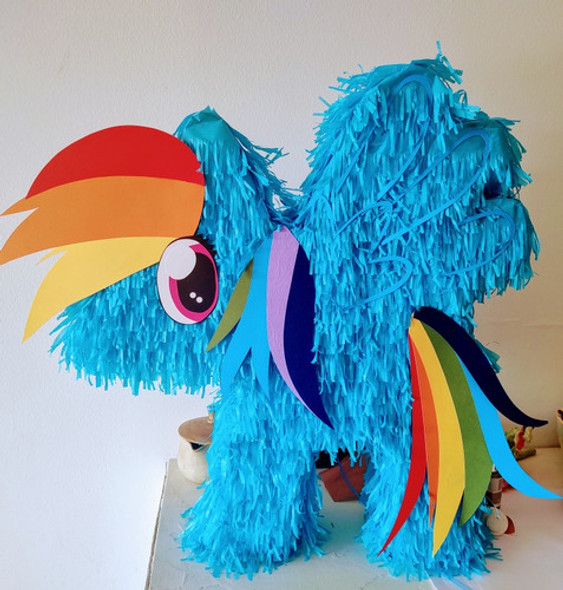 Piñata Artesanal My Little Pony Rainbow Dash 1