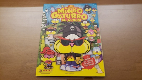 Álbum Figuritas Los Secretos Mundo Gaturro Panini C/78 Figus 0 Álbum Figuritas Los Secretos Mundo Gaturro Panini C/78 Figus 0