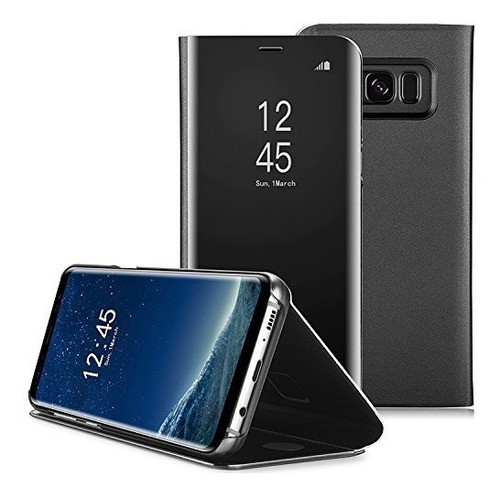 Galaxy S8 Plus Funda, Aicase Luxury Translucent View Window 0