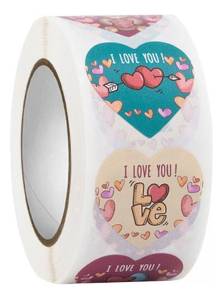 4 Pacote De 2 A 4 Adesivos De Dia Dos Namorados Em 4 Pcs 0