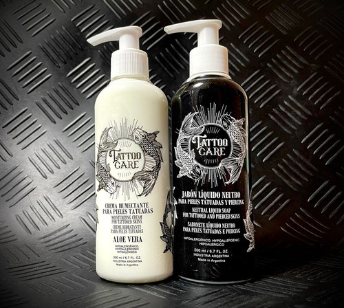 Combo Crema Tattoo Care + Jabon Neutro - Higiene Tatuaje 1