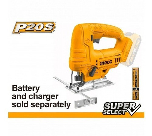 Sierra Caladora A Bateria 20v P20s Wadfow De Ingco 0