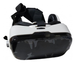 Óculos 3d Realidade Virtual Vr Glass Com Fone 0