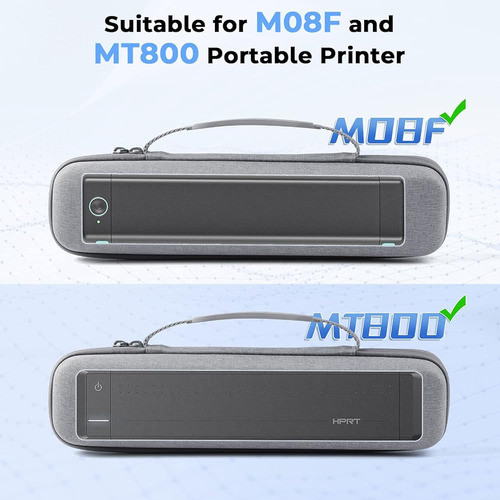 Odaro Portable Printer Storage Travel Carry Case, Compatible 1