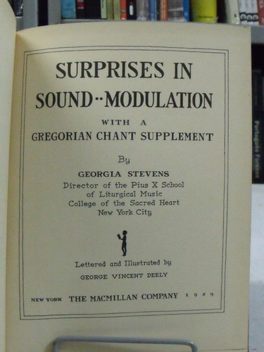 Livro Surprises In Sound Modulation  Georgia Stevens 0