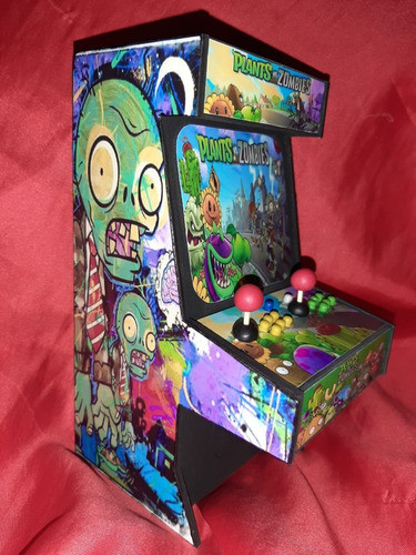 Alcancía Plantas Vs Zombies Arcade 0