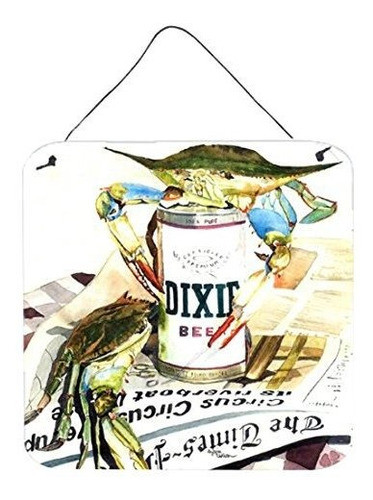 Tesoros De Carolinas Dixie Cerveza Aluminio Metal Pared O Pu 0