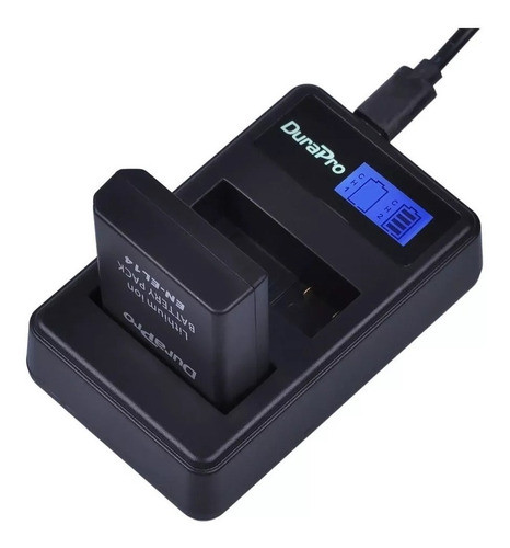Cargador Dual Lcd Usb Para Nikon En-el14 D3200 D5600 D3400 1