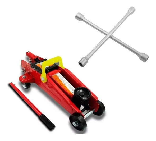 Crique Carrito Gato Hidraulico 2 T + Llave Cruz Caba Boedo 0