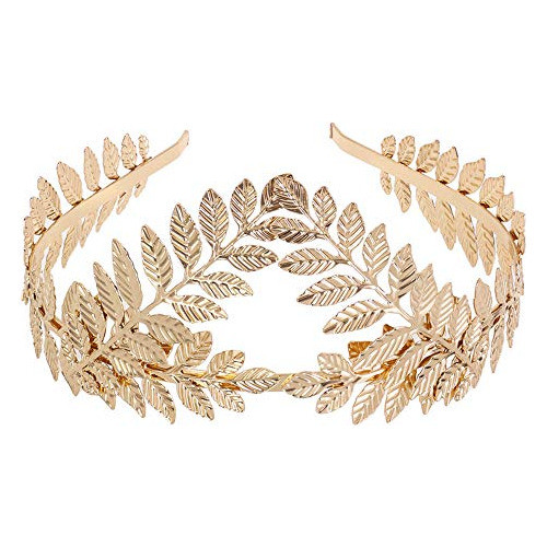 Hoja Diadema Romana Diosa Corona Banda Para El Cabello Boho 0