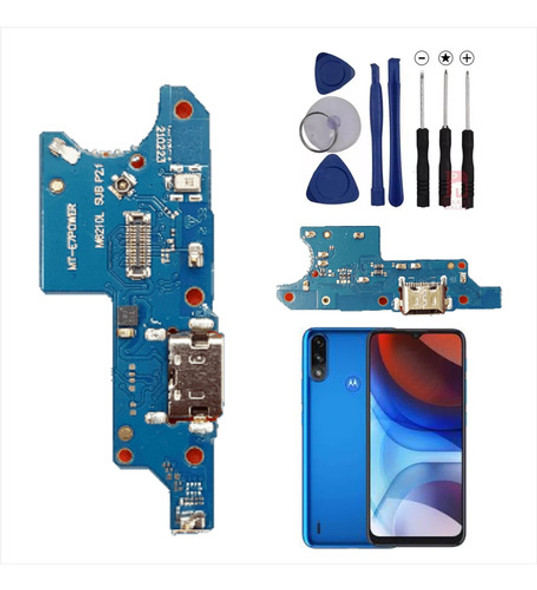 Placa Carga P/ Motorola E7 I Power / E7i + Kit Herramientas 0