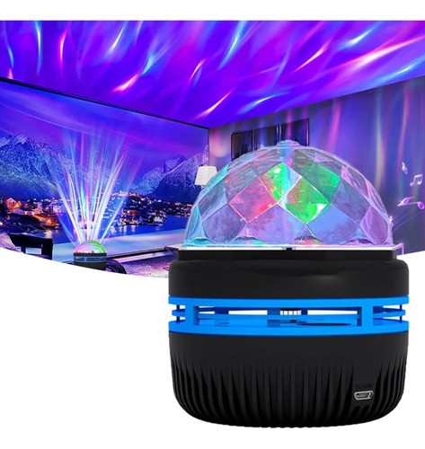 Media Bola Rgb Multicolor Con Usb, Veladora Recargable 1