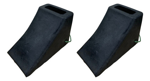 Calço De Borracha Para Rodas Pneus Caminhão Até 20 Toneladas 0