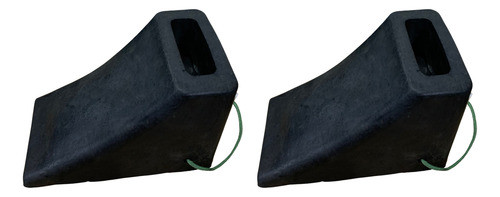 Calço De Borracha Para Rodas Pneus Caminhão Até 20 Toneladas 1