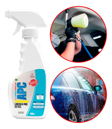 Limpador Pronto Uso Apc Ll1 500ml Com Pulverizador 1