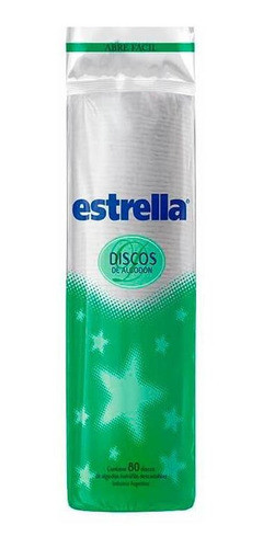 Pack X 3 Unid Disco  Desmaquill 80 Un Estrella Algodones 0