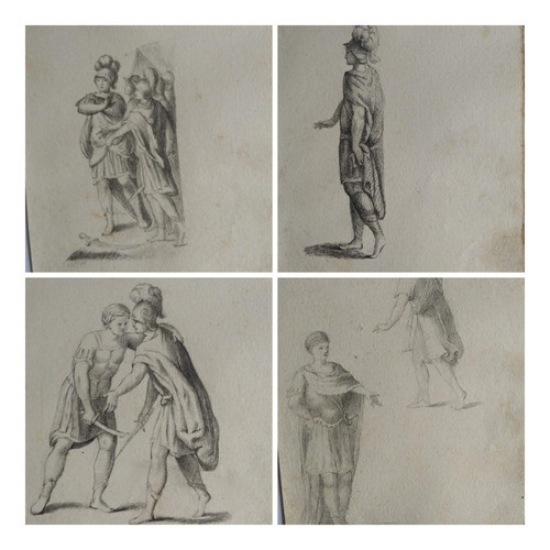 Dibujos A Lápiz (4) Escenas Romanas Mz202416 0