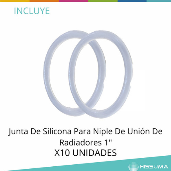 Kit Reparacion De Radiadiores Niples + Juntas X10 Unidades 1 Kit Reparacion De Radiadiores Niples + Juntas X10 Unidades 1