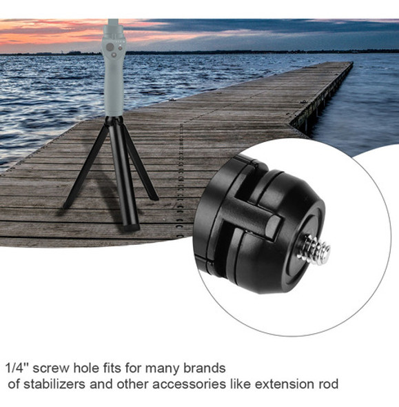 Mini Tripé Com Suporte De Estabilizador De Cardan Portátil P 1