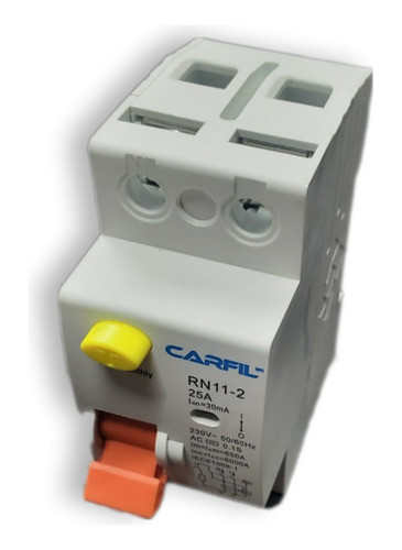 Llave Diferencial Ute 40a Bipolar (salvavidas) Carfil 1