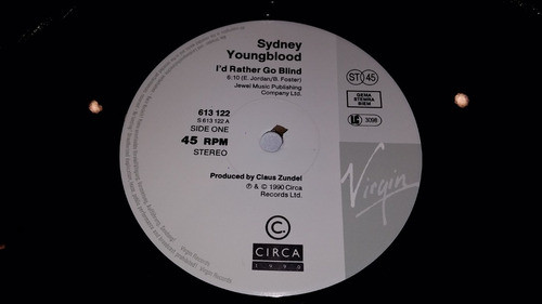 Sydney Youngblood I'd Rather Go Blind Vinilo Maxi Uk 1990 1