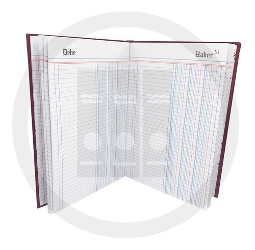 Libro Contable Caja 3 Columnas-100 Folios-paginas 1