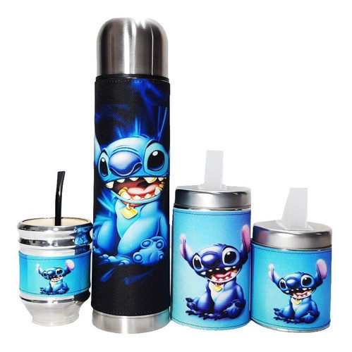 Set Matero Equipo Kit De Mate, Stitch Ohana, S/b Marbry Shop 0
